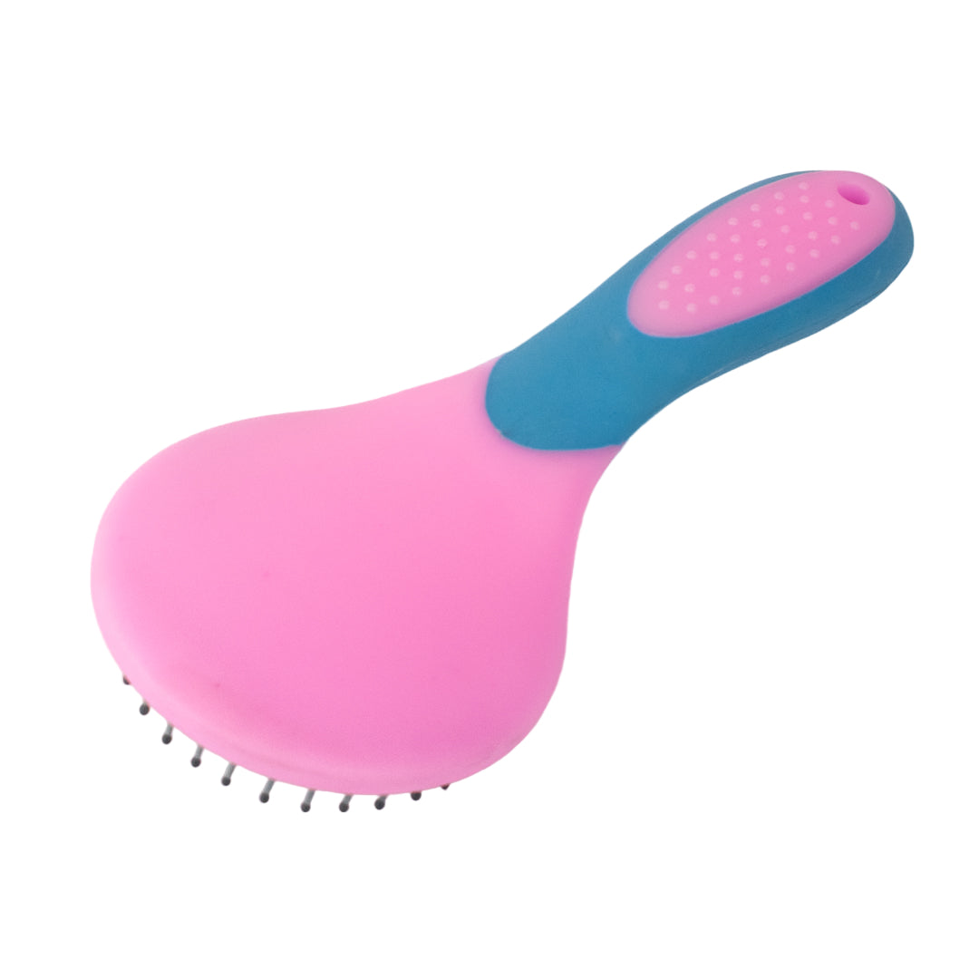GS Equestrian & Country Plastic Mane & Tail Brush #colour_pink