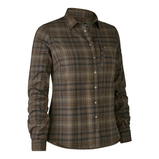 Deerhunter Women's Emery Shirt #colour_green-check