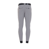 Equestro Men's Slim Fit Grip Breeches With Logo