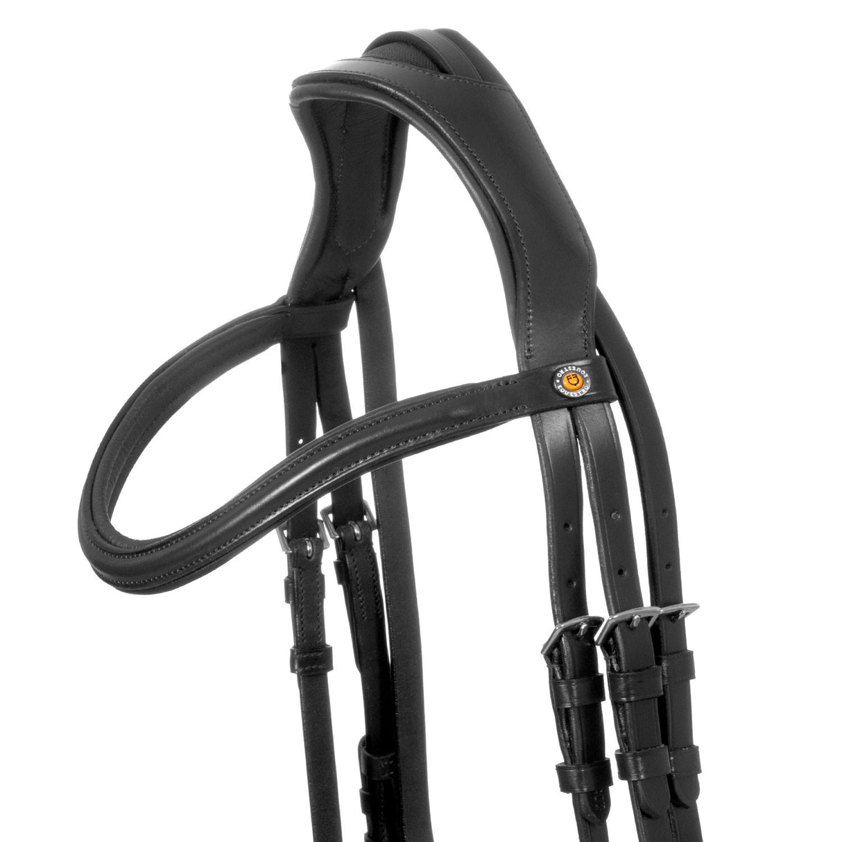 English bridle with anatomical noseband