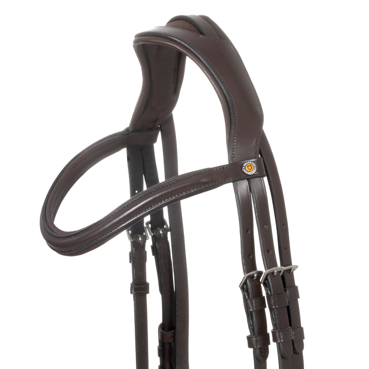 English bridle with anatomical noseband
