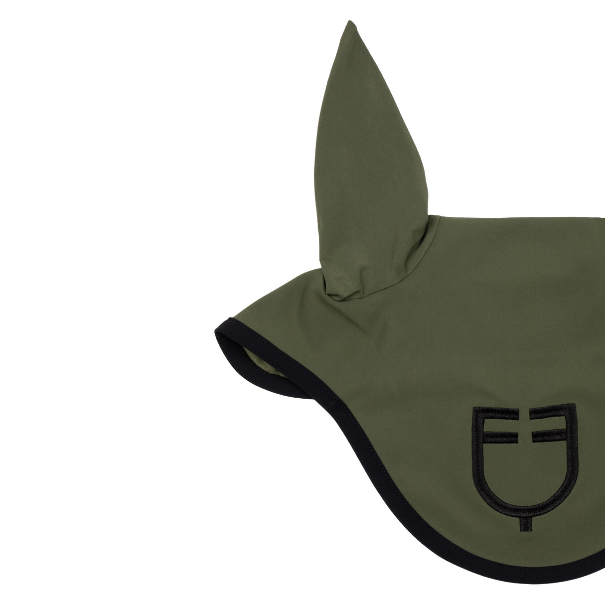 Equestro Black Line Edition Fly Veil In Stretch Material