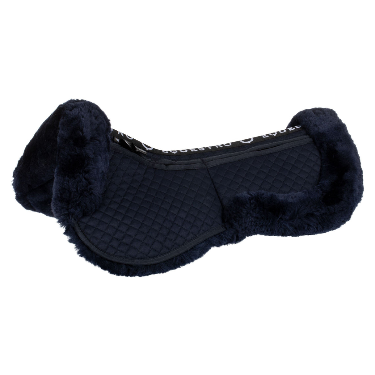 Cotton pad with pockets and sheepskin