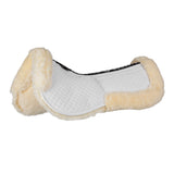 Cotton pad with pockets and sheepskin