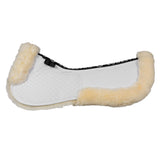 Cotton pad with pockets and sheepskin