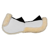 Cotton pad with pockets and sheepskin