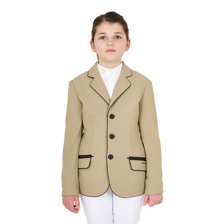 Girls' competition jacket in technical fabric