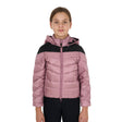 Equestro Girls' Down Jacket With Removable Hood #colour_pink