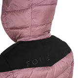 Equestro Girls' Down Jacket With Removable Hood #colour_pink