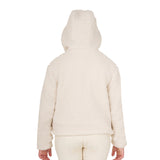 Kids' fleece sweatshirt with front zip