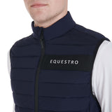 Men's vest in windproof technical fabric