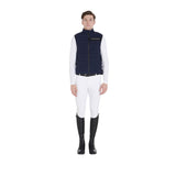 Men's vest in windproof technical fabric