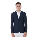 Men's competition jacket three buttons perforated fabric