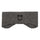Equestro Unisex Ribbed Wool Earmuff Headband With Logo #colour_grey