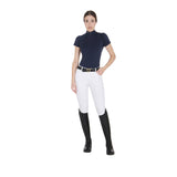 Women's slim fit technical training polo shirt