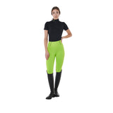 Equestro Women's Slim Fit Full Grip Leggings