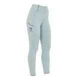 Equestro Women's Slim Fit Full Grip Leggings