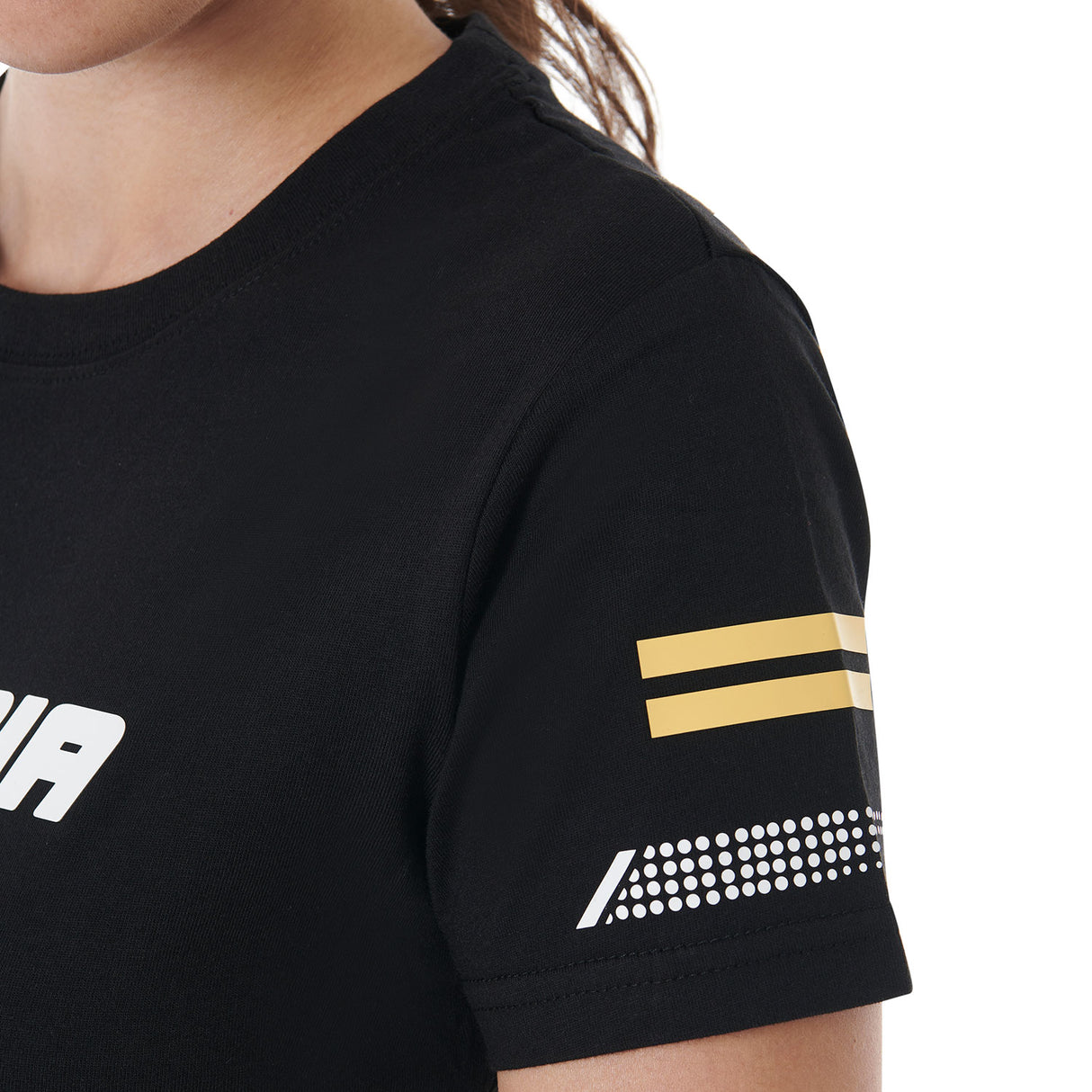 Equestro Scuderia Equestro Women's Slim Fit T-Shirt #colour_black