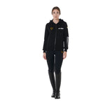 Equestro Scuderia Equestro Women's Hooded Sweatshirt French Terry #colour_black