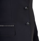 Women's competition jacket with rhinestones