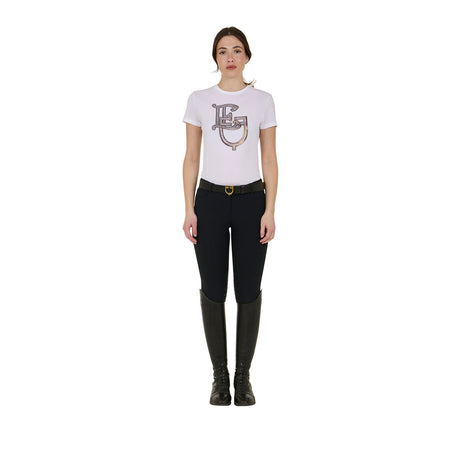 Women's Lamina Monogram cotton T-shirt