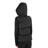 Women’s technical sleeveless jacket with hood Ridertechnology