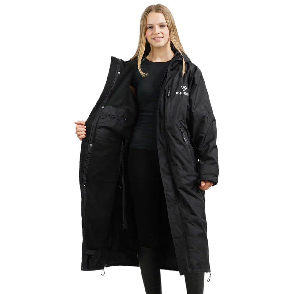 EQUIDRY Children's Thin Fleece Evolution #colour_black-black