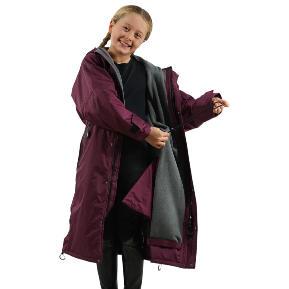 EQUIDRY Children's Thin Fleece Evolution #colour_plum