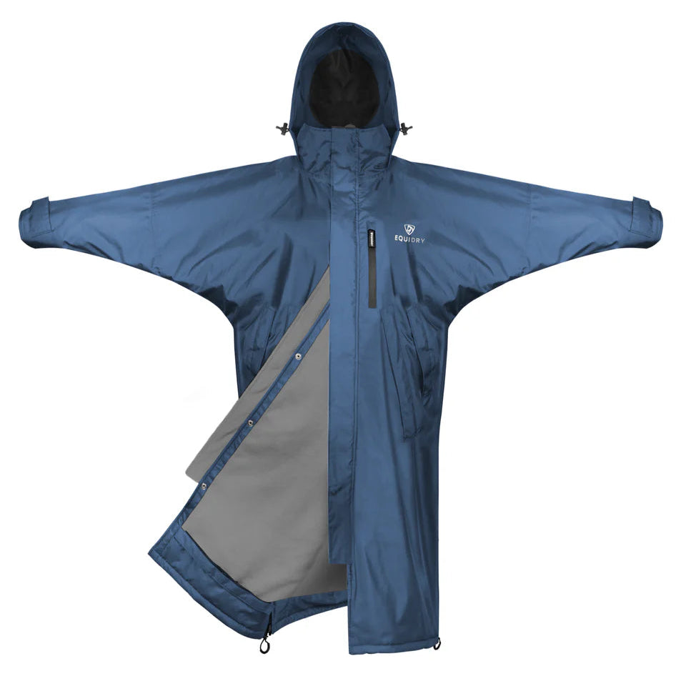 EQUIDRY Children's Thin Fleece Evolution #colour_steel-blue