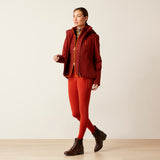 Ariat Women's Coastal Waterproof Jacket #colour_fired-brick