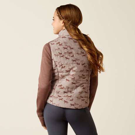 Ariat Youth Bella Insulated Reversible Vest #colour_multi