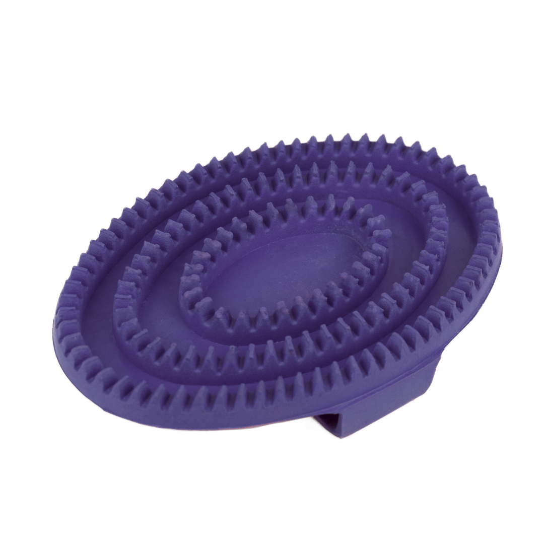 GS Equestrian Curry Comb #colour_purple