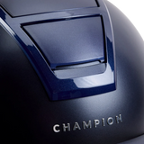 Champion Insight Oval Standard Peak Riding Hat #colour_matt-navy