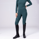 Shires Aubrion Eltar Riding Tights #colour_green