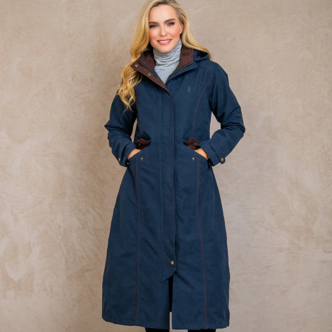 Jack Murphy Erin Waterproof Coat #colour_navy