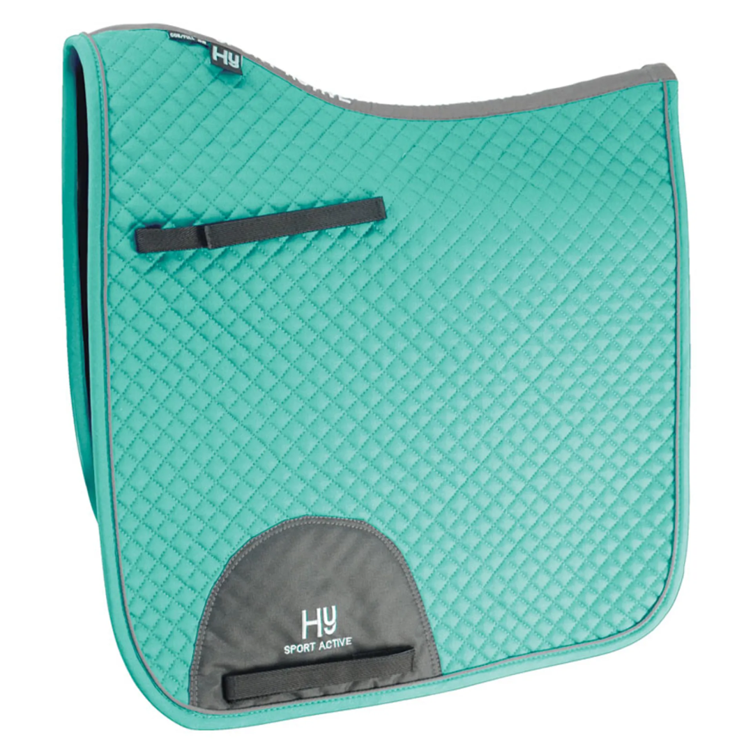 HyWITHER Sport Active Dressage Saddle Pad #colour_emerald-green