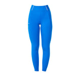 Equestro Women's Slim Fit Full Grip Leggings Equestro X Fise #colour_blue