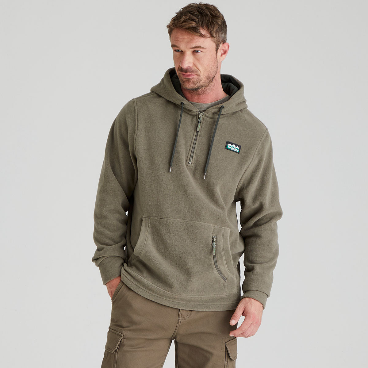 Men's Ballistic Fleece Hoodie - Smokey Olive