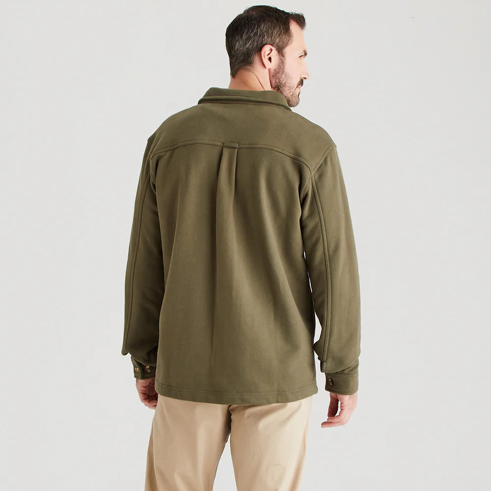 Ridgeline Mens Burnham Work Shirt #colour_ivy-green