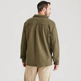 Ridgeline Mens Burnham Work Shirt #colour_ivy-green