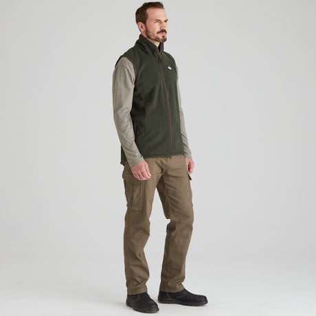 Ridgeline Mens Kodiak Gilet #colour_deep-forest