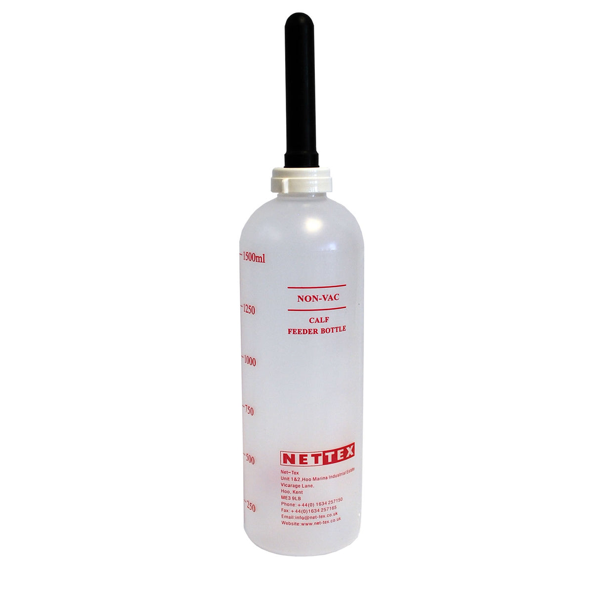 Nettex Agri Calf Feeder Bottle/Teat (Non-Vac System)