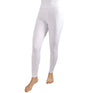 Hy Equestrian Children's Melton Riding Tights #colour_white