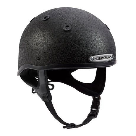 Champion Oval Pro-Lite 2 Jockey Helmet #colour_black