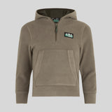 Kids Ballistic Fleece Hoodie - Smokey Olive