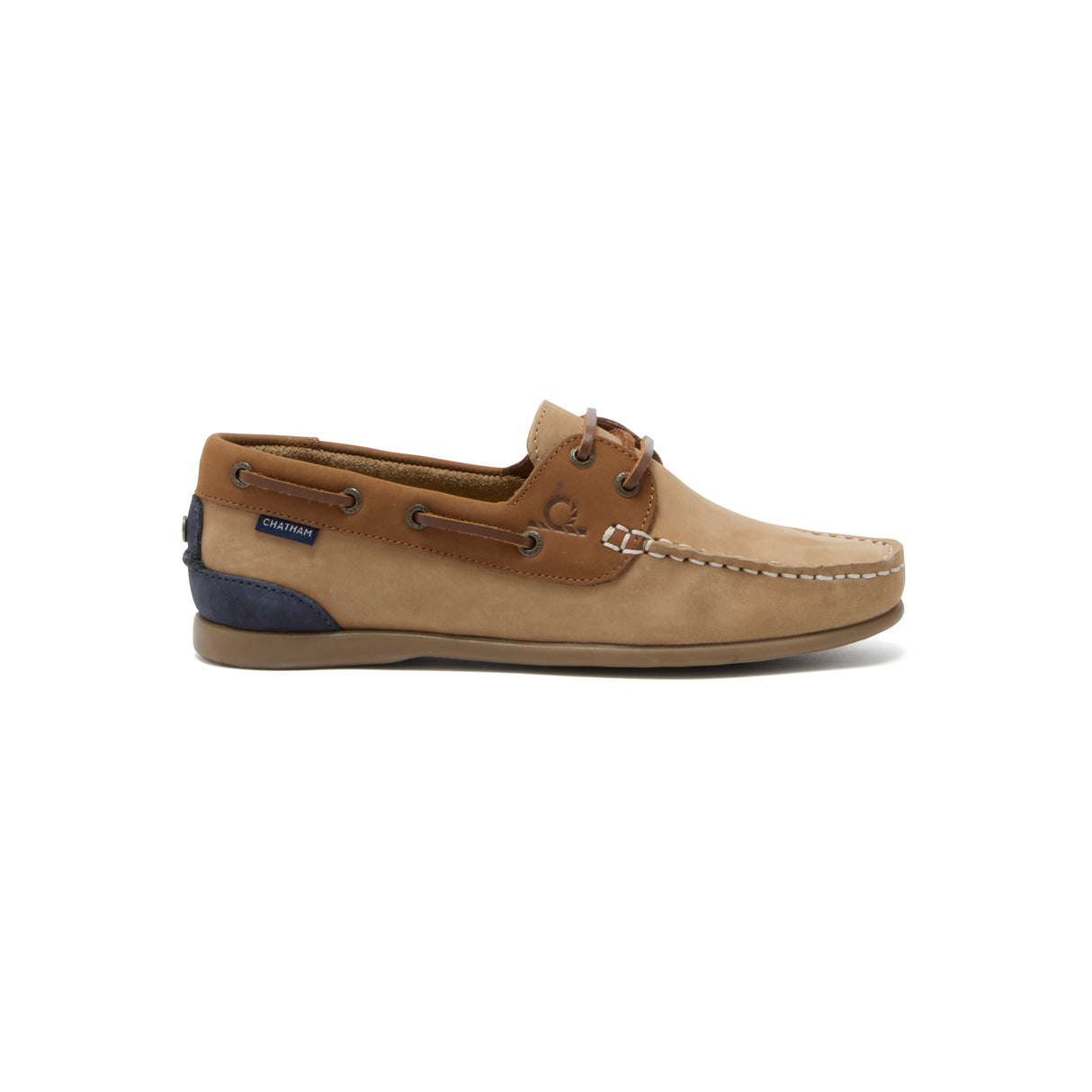 Chaussures bateau en cuir Chatham Penang