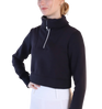 Montar MoSimone Crop Neck Zipper #colour_dark-navy