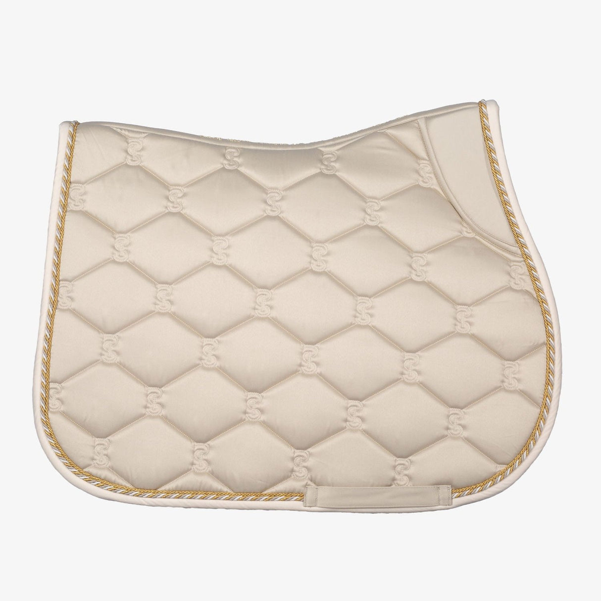 PS of Sweden Jump Signature Saddle Pad #colour_dark-ivory