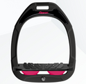 Étriers Flex-On Green Composite Inclinés Ultra Grip - Noir/Noir/Rose