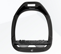 Flex-On Green Composite Inclined Ultra Grip Stirrups - Black/Black/Grey
